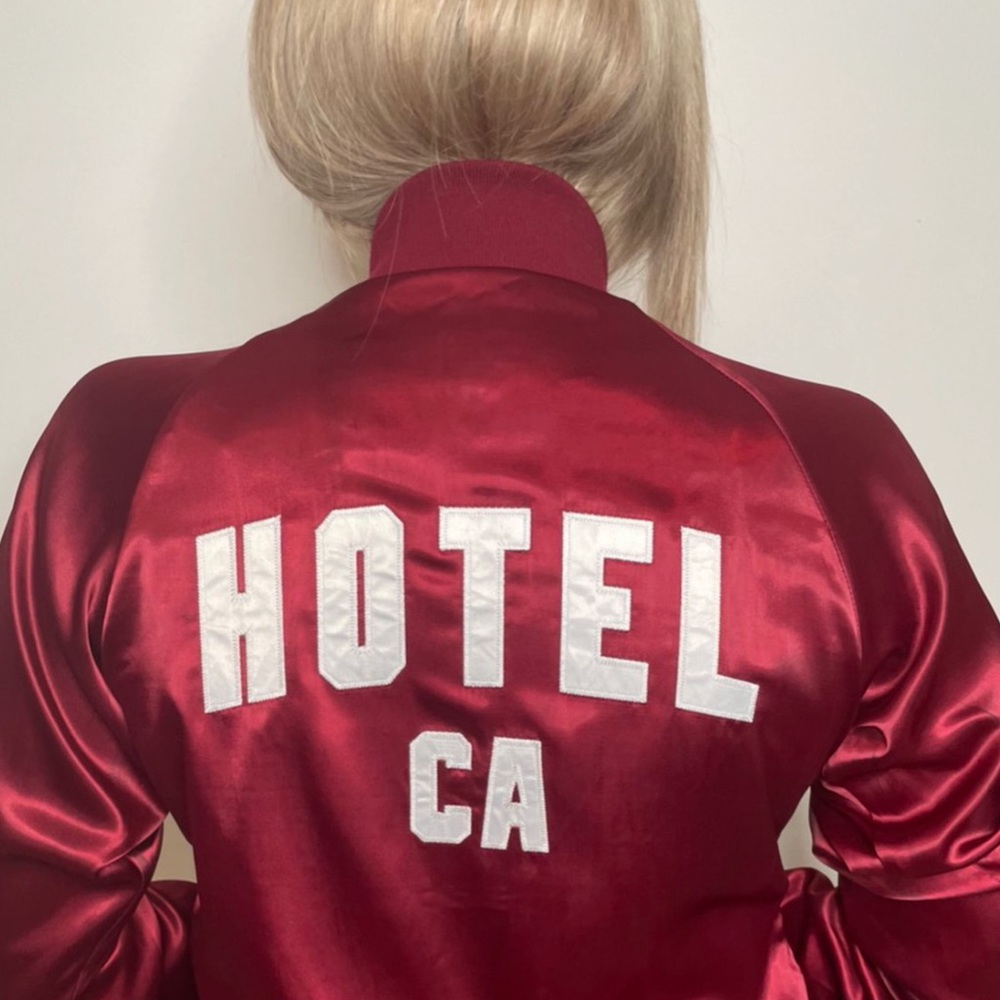 HOTEL 1171 Silk Bomber Jacket UNISEX - Picture 3 of 8